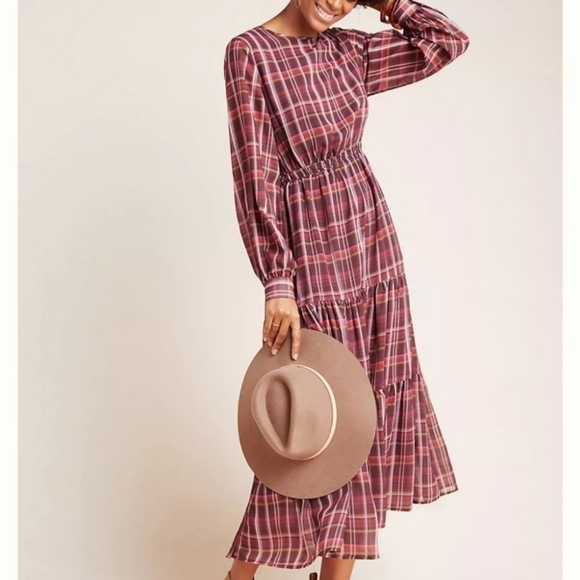 Anthropologie DOLAN Collection Shetler Tiered Maxi Dress - Picture 2 of 13